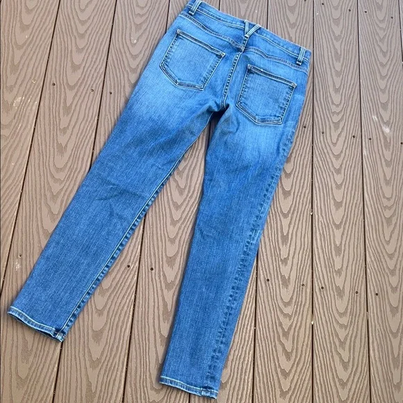 Veronica Beard, Debbie skinny high-rise Classic Blue Denim Jeans Sz 27/4 - Picture 10 of 11